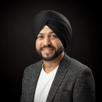 Portrait of Tony Singh, Associate.